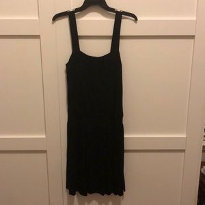 Anthropologie black dress